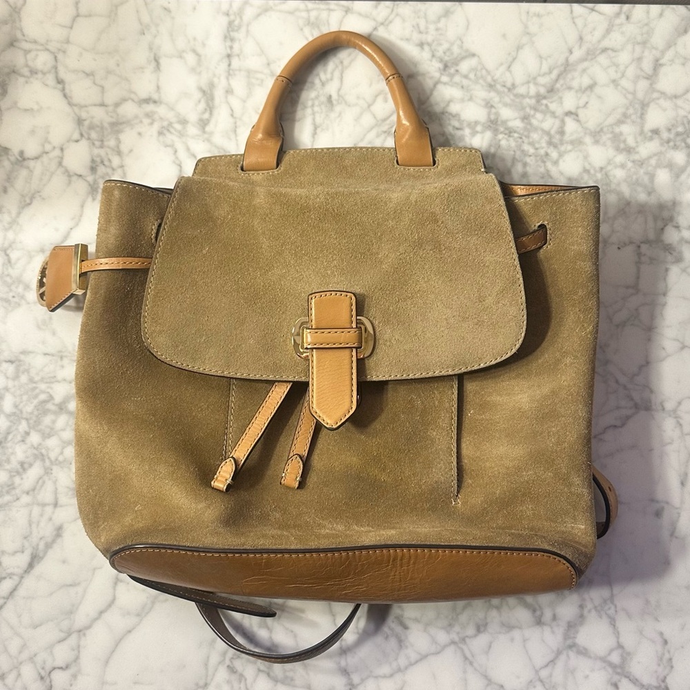 Michael Kors Small Suede Romy Backpack
